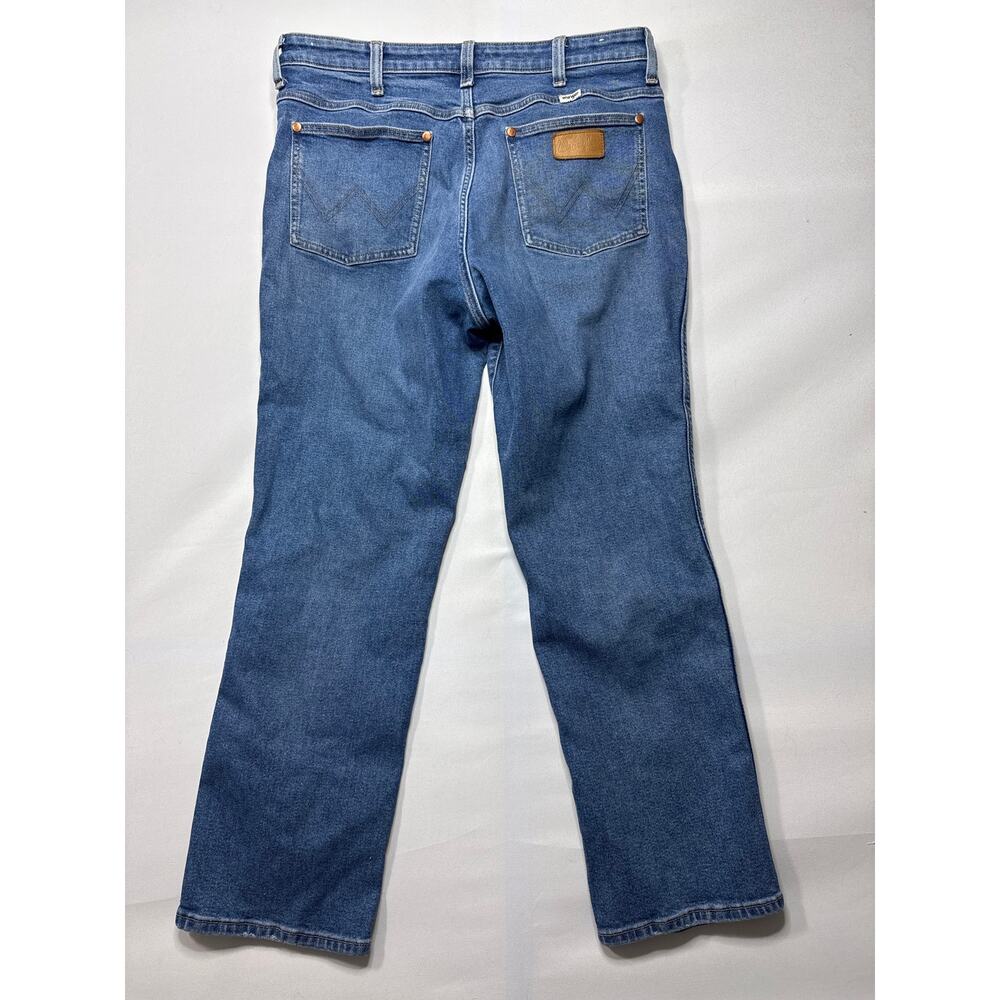 Wrangler Retro Women's 603 Wild West High Rise Straight Blue Jeans - 31 (33x27) - Picture 2 of 5